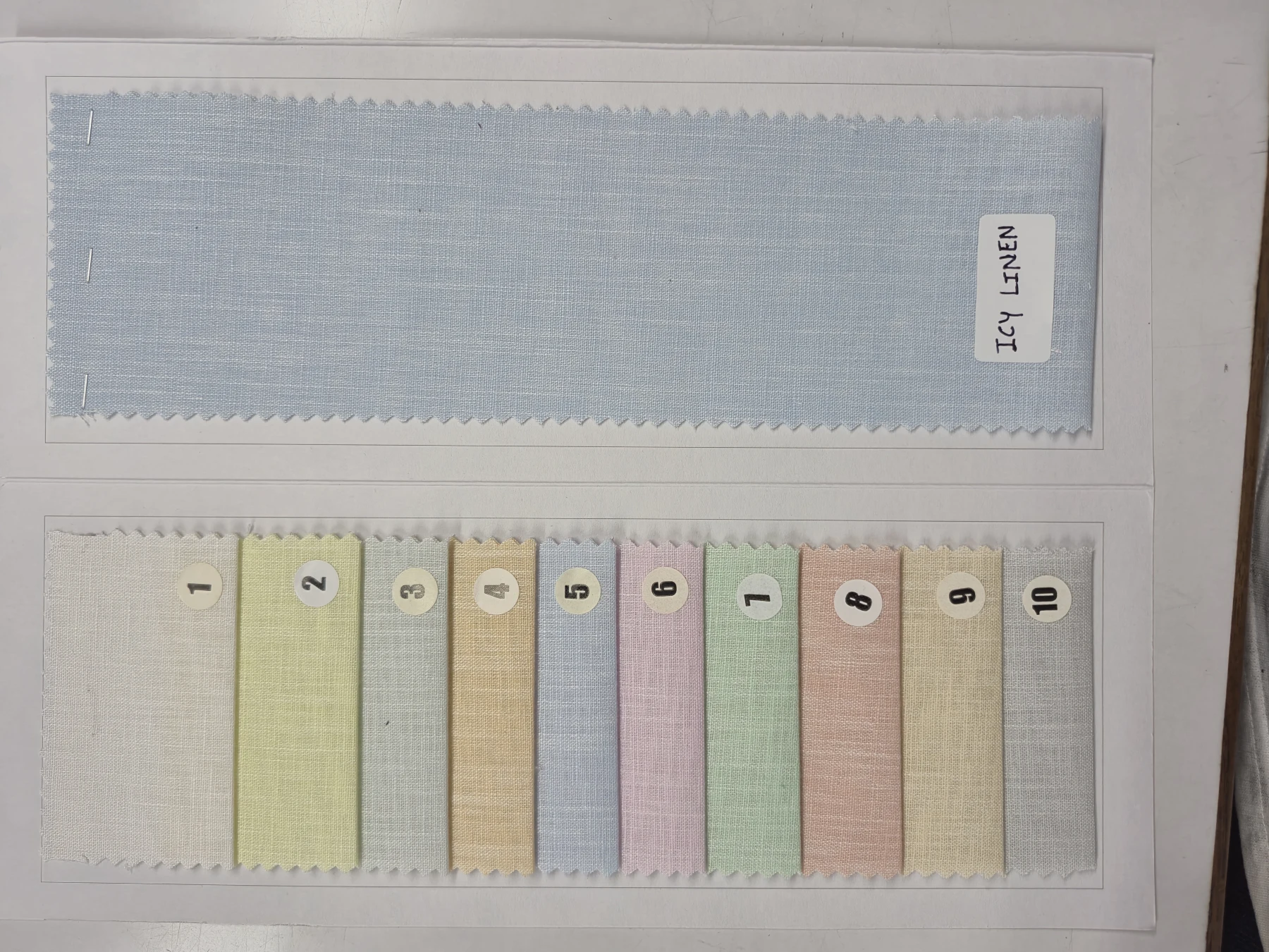 Design 10 colours